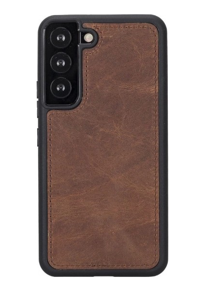 Samsung Galaxy S22 Uyumlu Deri Cüzdanlı Kılıf Mwwn G2 Kahve fiyatları