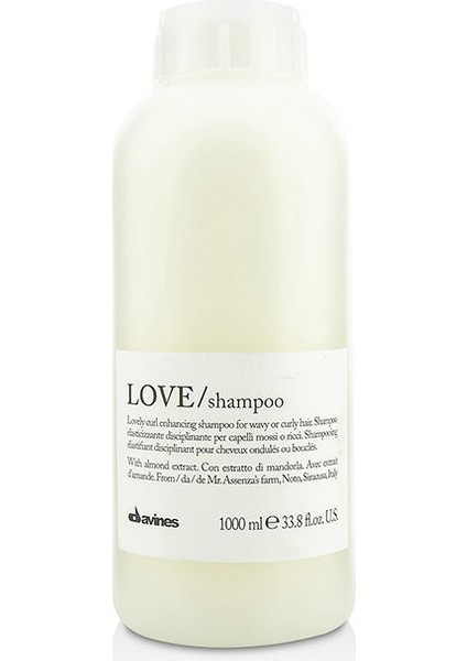 Love Curl Kıvırcık Saçlar Bakım Şampuanı 1000ml
