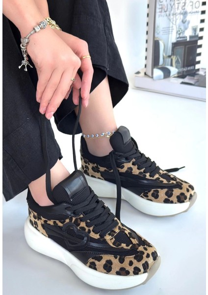 Mtxdpn Kendy Leopar Nubuk Spor Ayakkabı (Numara: 37) fiyatları