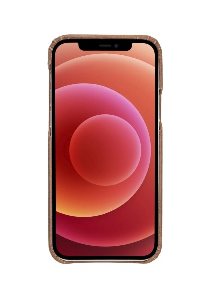 Apple iPhone 12 Pro Uyumlu Deri Arka Kapak F360 G2 Antik Kahve fiyatları