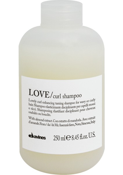Love Curl Dalgalı Saçlar Bakım Şampuanı 250ml