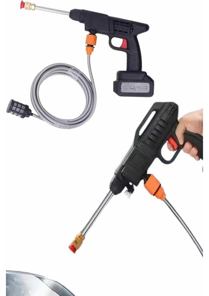 Bfs Akülü Oto Araç Yıkama Yüksek Basınçlı Araba Yıkama Makinesi Şarjlı modelleri