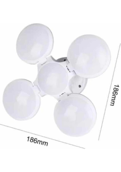 Bfs Kamp Lambası Güneş Enerjili Solar 5 Kanatlı Katlanır Lamba Karavan indirimleri