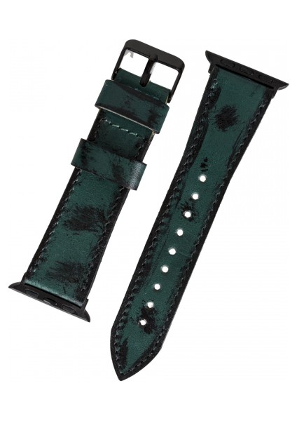 Apple Watch Uyumlu Deri Kordon 38-40-41MM V6 modelleri