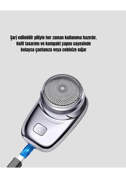 Bfs Taşınabilir Şarjlı Mini Tıraş Makinesi – Hassas Kesim, Hızlı Şarj, Kolay Temizlik fırsatları