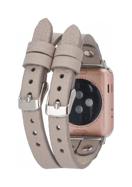 Apple Watch Uyumlu Deri Kordon Ely Double Tour St Erc3 fiyatları