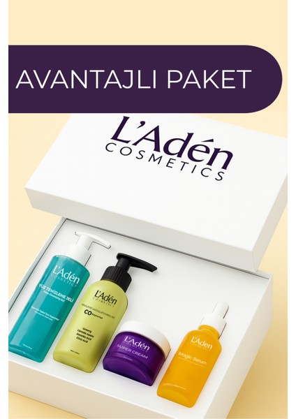 Kırışıklık Görünümü Azaltan Cilde Canlılık ve Enerji Kazandıran Antiaging Bakım Seti - Avantajlı Set