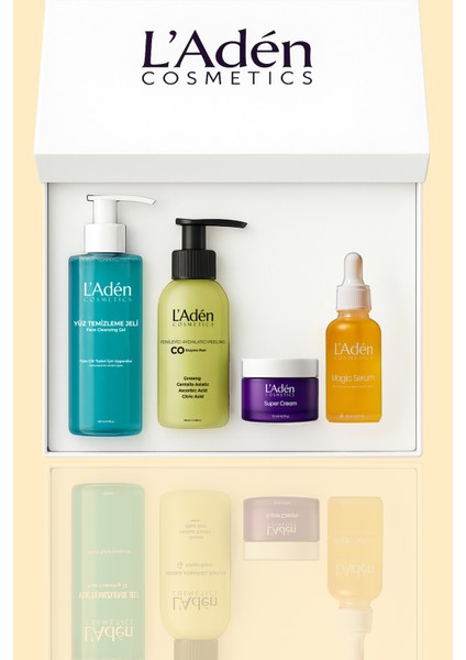 Kırışıklık Görünümü Azaltan Cilde Canlılık ve Enerji Kazandıran Antiaging Bakım Seti - Avantajlı Set modelleri