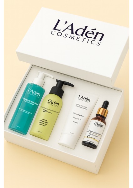 Cilt Tonunu Eşitleyen, Aydınlatıcı ve Canlandırıcı Bakım Seti