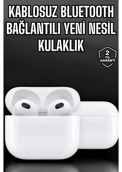 Bfs Bluetooth Kulaklık 3.nesil Kablosuz Uzun Pil Ömrü Dokunmatik Kontrol