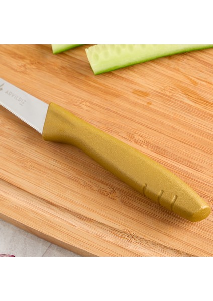 Primo Lazer Sebze Bıçağı Gold 11 cm modelleri