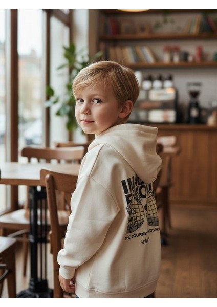 Erkek Çocuk Ayıcık Desenli Kapüşonlu Eşofman Takım fırsatları