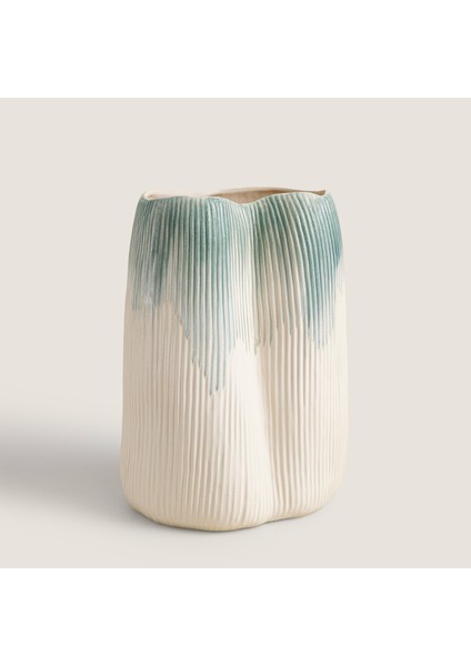 Flıp Vazo Büyük Bej/mavi modelleri