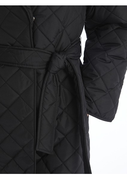 Yeni Sezon Ceket Yaka Kapitone Kadın Şişme Mont modelleri