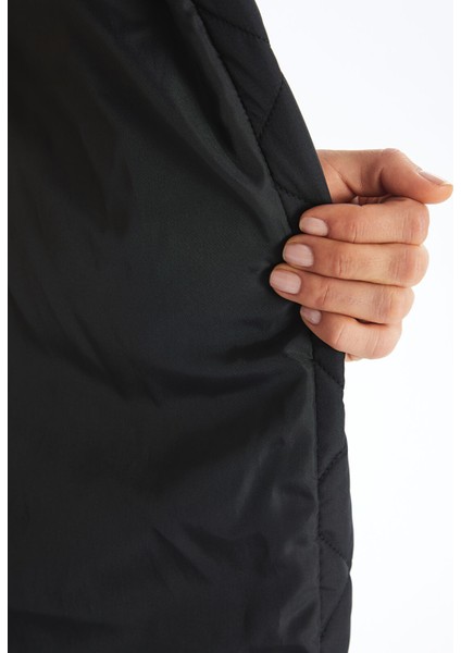 Yeni Sezon Ceket Yaka Kapitone Kadın Şişme Mont fırsatları