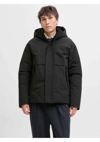 Jack&jones 12280905 Jprccmoon Jacket Black Erkek Mont