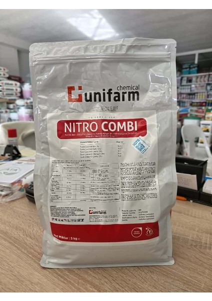Nitro Combi 5 Kg – İz Elementli Mineral Gübre, Verim Arttırıcı, Bitki Gelişim Destekleyici (İthal)