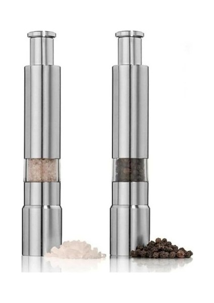 Paslanmaz Çelik Otomatik Basmalı Baharat Öğütücü modelleri