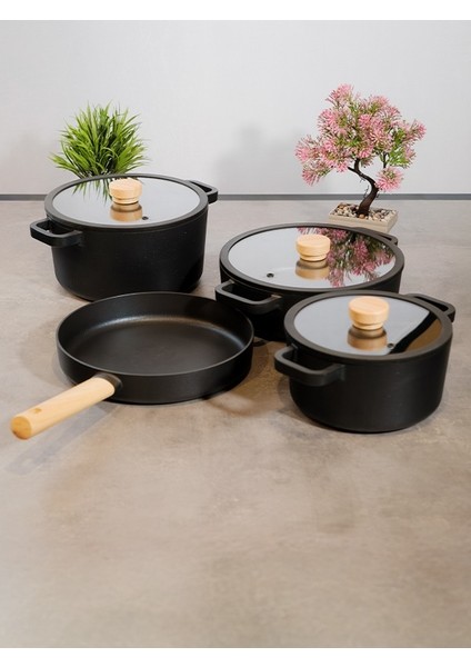 Emsan 7 Parça Döküm Set