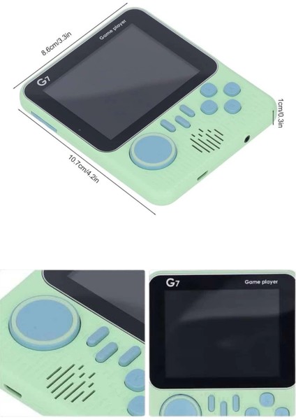 666 Oyunlu Retro El Konsolu Atari 3.5 Inç Taşınabilir Oyun Konsolu fırsatları