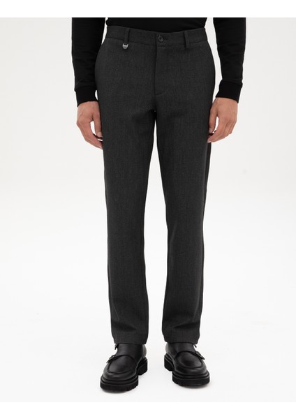 Erkek Antrasit Slim Fit Kumaş Pantolon 50313641-VR006 fiyatları