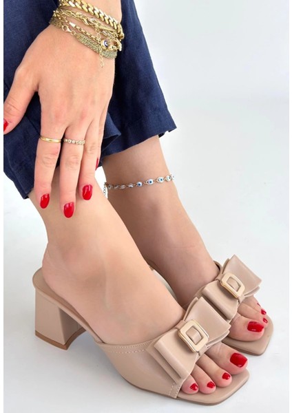 Mtxdpn Pier Nude Cilt Topuklu Terlik (Numara: 38) modelleri