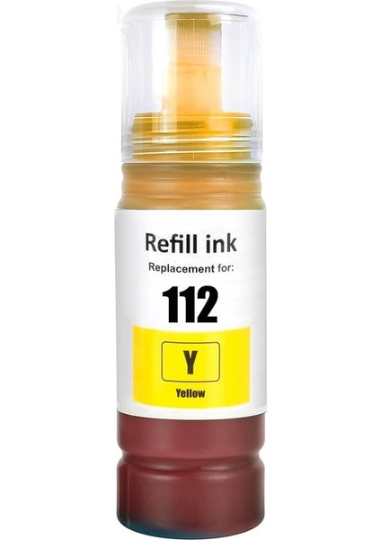 T112 (112) Ecotank L11160,L15150,L15160,L6490,L6550,L6570,M15140,L15180,L6580,M15180 Muadil Mürekkep Seti fırsatları