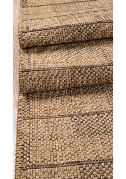 Bej Naturel Jüt Hasır Desen Sisal Dokuma Halı – Yıkanabilir, Kaymaz Taban, Antibakteriyel & Toz Tutmaz Makine Halısı