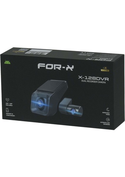 4K Full Hd Kayıtlı Araç Kamerası X-128 Dvr fiyatları
