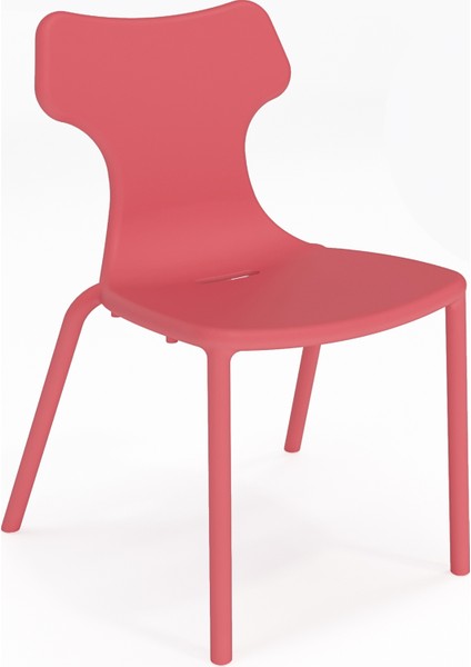 Twist Plastik Sandalye Uv Işınlarına Dayanıklı Renk Solmaz Malzeme Kolay Taşınabilir