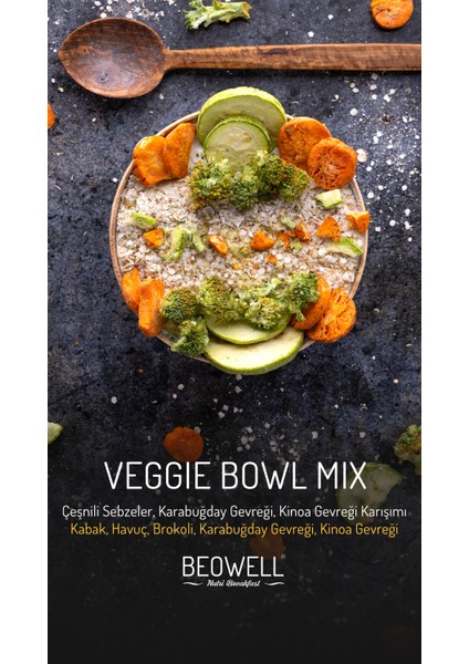 Nutri Breakfast – Veggie Bowl Mix – Freeze Dried Dondurularak Kurutulmuş Kahvaltılık Gevrek Karışımı indirimleri