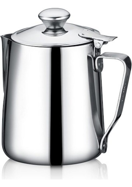 Paslanmaz Çelik Kapaklı Süt Potu Sütlük 1,5 Lt 304 Kalite fiyatları