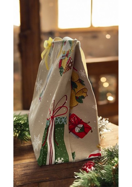 Yılbaşı Temalı Bez Alışveriş Çantası fiyatları