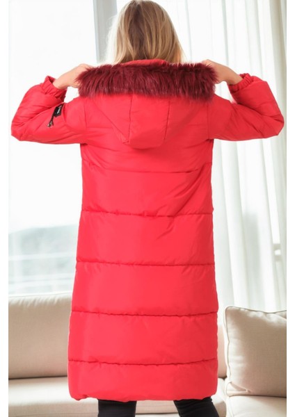 Z9706 Dewberry Bayan Mont-Kırmızı fiyatları