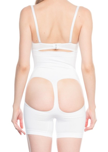 Beyaz Mı Emay 2063 Popo Açık Paçalı Korse fırsatları