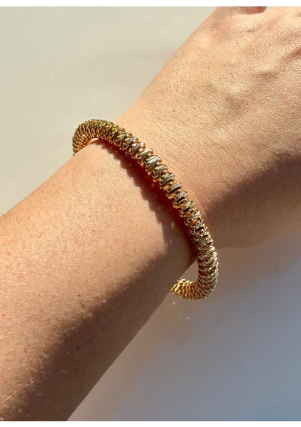 Esnek Xuping Gold Bilezik modelleri