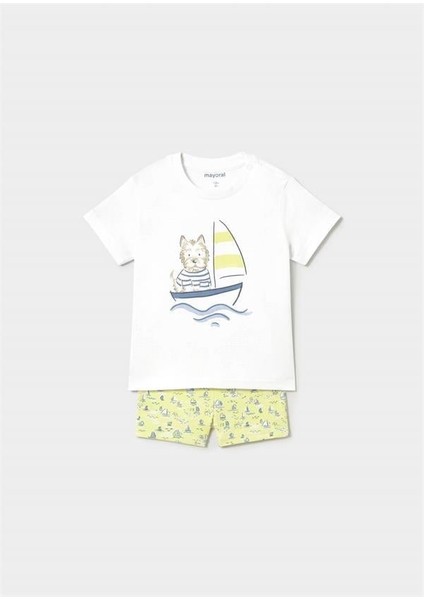 Erkek Bebek Tişört Mayo 2 Li Set 1648