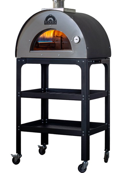 Fh-46 Hibrit Yakıtlı Sehpalı Bahçe Fırını