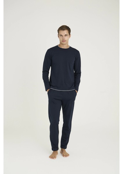 9222 Erkek O.yaka Pijama Takım
