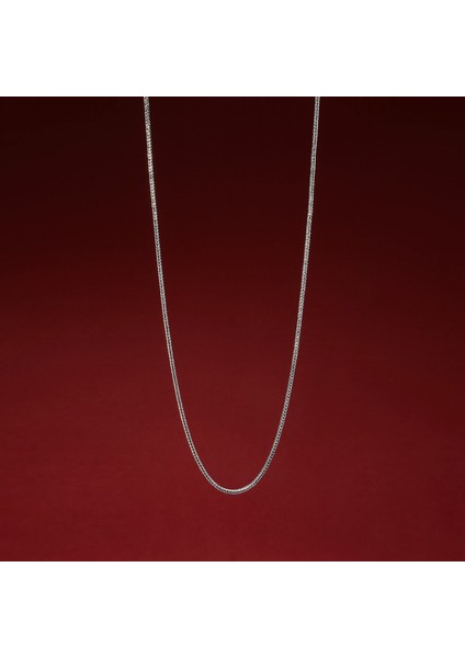 3n Kare Traşsız Tilki Kuyruğu Gümüş Zincir fırsatları