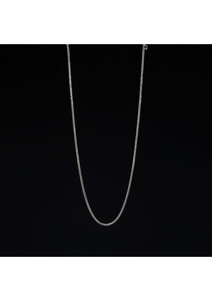 3n Kare Traşsız Tilki Kuyruğu Gümüş Zincir indirimleri