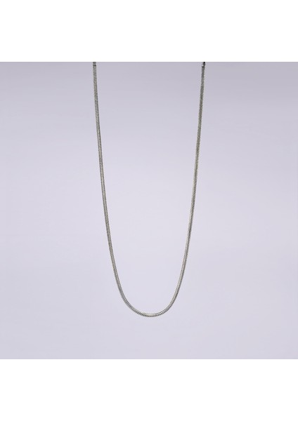 3n Balıksırtı Tilki Kuyruğu Gümüş Zincir indirimleri