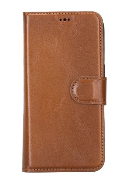 Apple iPhone 14 Pro Uyumlu Deri Cüzdanlı Kılıf Mwwn RST2EF Taba fırsatları