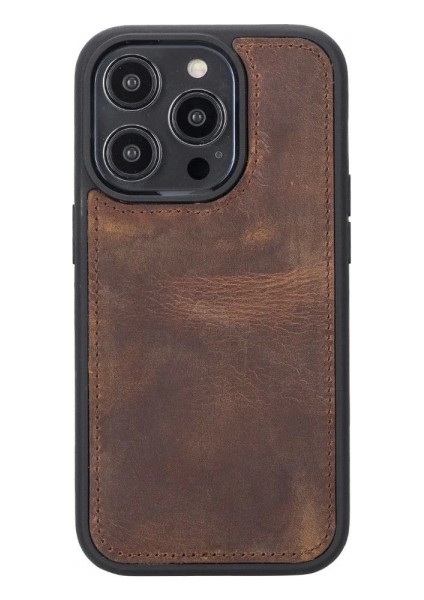 Apple iPhone 14 Pro Uyumlu Deri Cüzdanlı Kılıf Mwwn G2 Kahve fiyatları