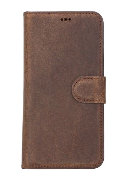 Apple iPhone 14 Pro Uyumlu Deri Cüzdanlı Kılıf Mwwn G2 Kahve fırsatları