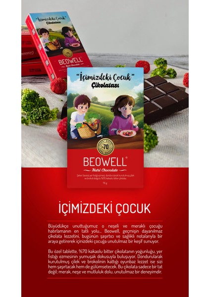 Nutri Chocolate – Içimizdeki Çocuk Çikolatası fırsatları