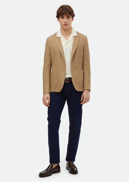 Vizon Mikro Shirt Shoulder Slim Fit Pamuk Karışımlı Örme Ceket fiyatları