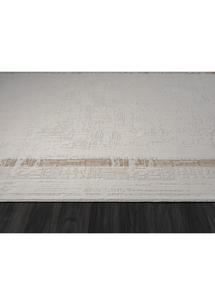 Ottowa OT003A Krem Bej Halı Klasik Desenli Tozu Az Akrilik Pamuk Taban Salon Yatak Odası Halısı indirimleri