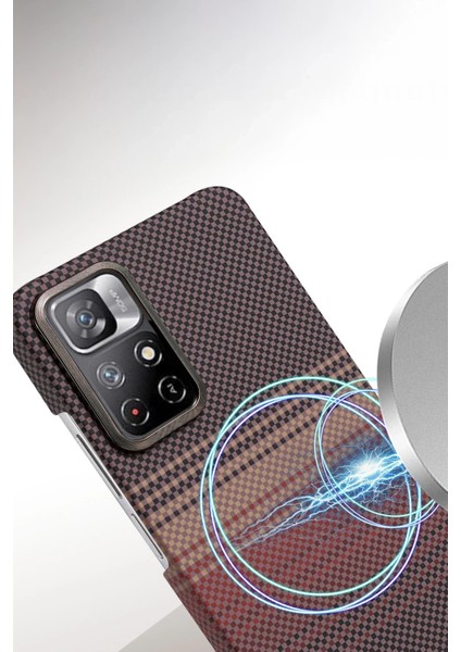 Xiaomi Redmi Note 12 Pro 4g Vega Magsafe Kapak - MAVI-(5796) modelleri