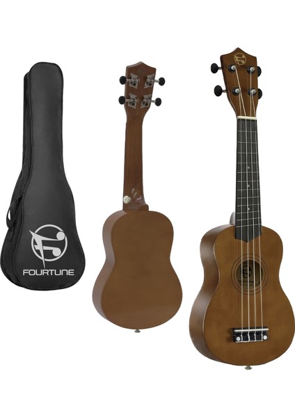 Nova UKS-21MN Gül Ağacı Maun Soprano Ukulele (Eğitim Metodu Hediye) fiyatları